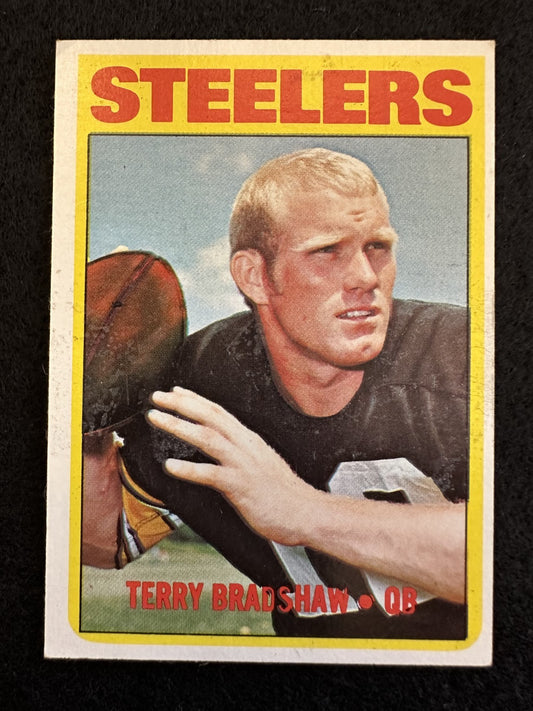 1972 Topps Terry Bradshaw (#150) EX HOFer, Steelers Great ^GRUMPYBUCK^