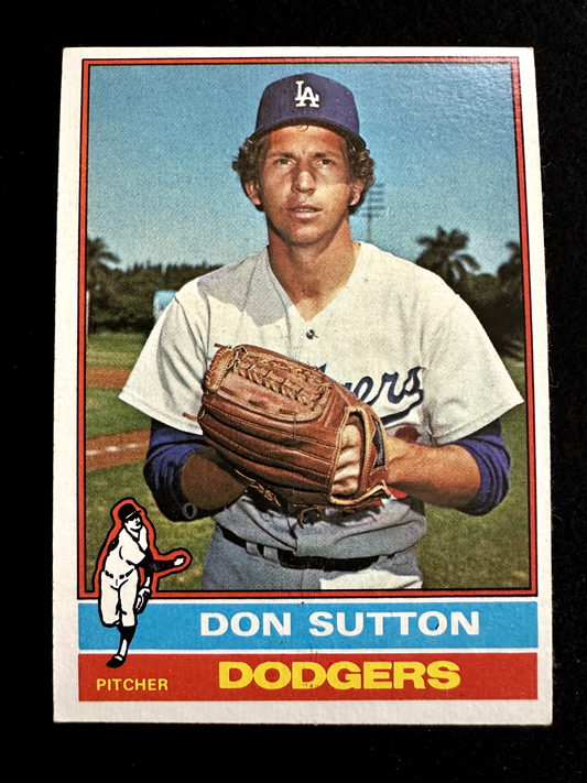 1976 Topps Don Sutton (#530) NM HOFer, 300 Wins ^GRUMPYBUCK^