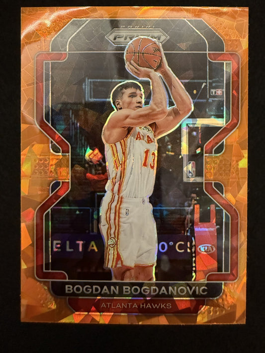 2021-22 Prizm Bogdan Bogdanović (#149) MINT Orange Hyper ^GRUMPYBUCK^