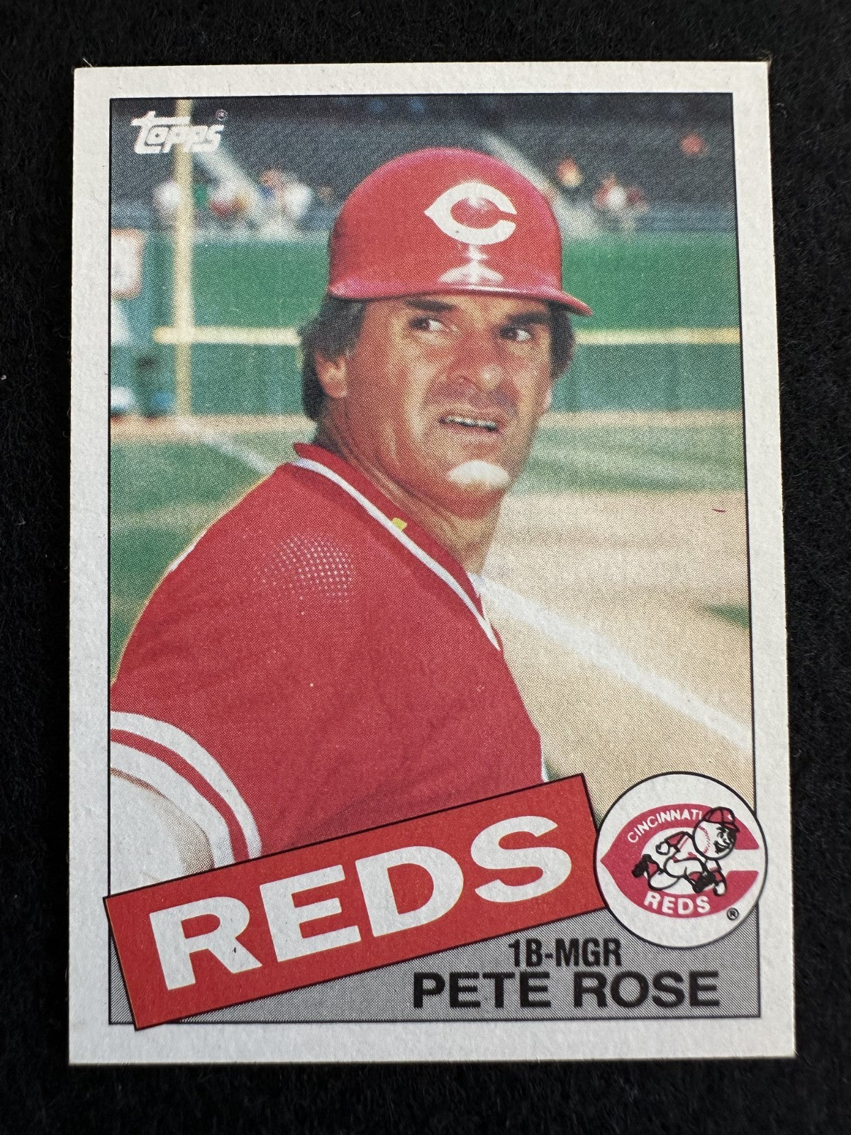 1985 Topps Pete Rose (#600) NM Hit King Chase, Reds Icon, HOF Case ^GRUMPYBUCK^