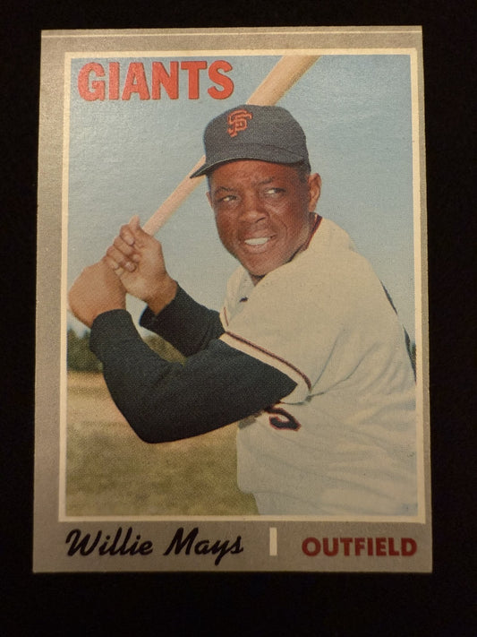 1970 Topps Willie Mays (#600) EX-NM HOFer, Giants Legend ^GRUMPYBUCK^