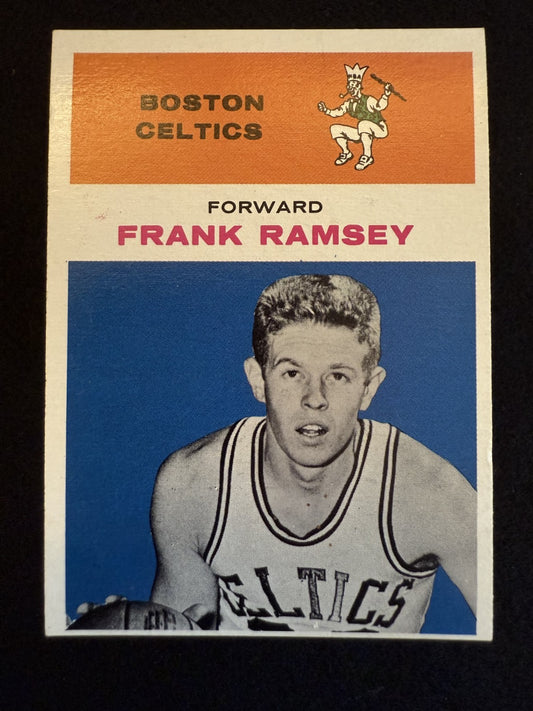 1961-62 Fleer Frank Ramsey (#35) EX Celtics 6th Man Pioneer, HOFer ^GRUMPYBUCK^