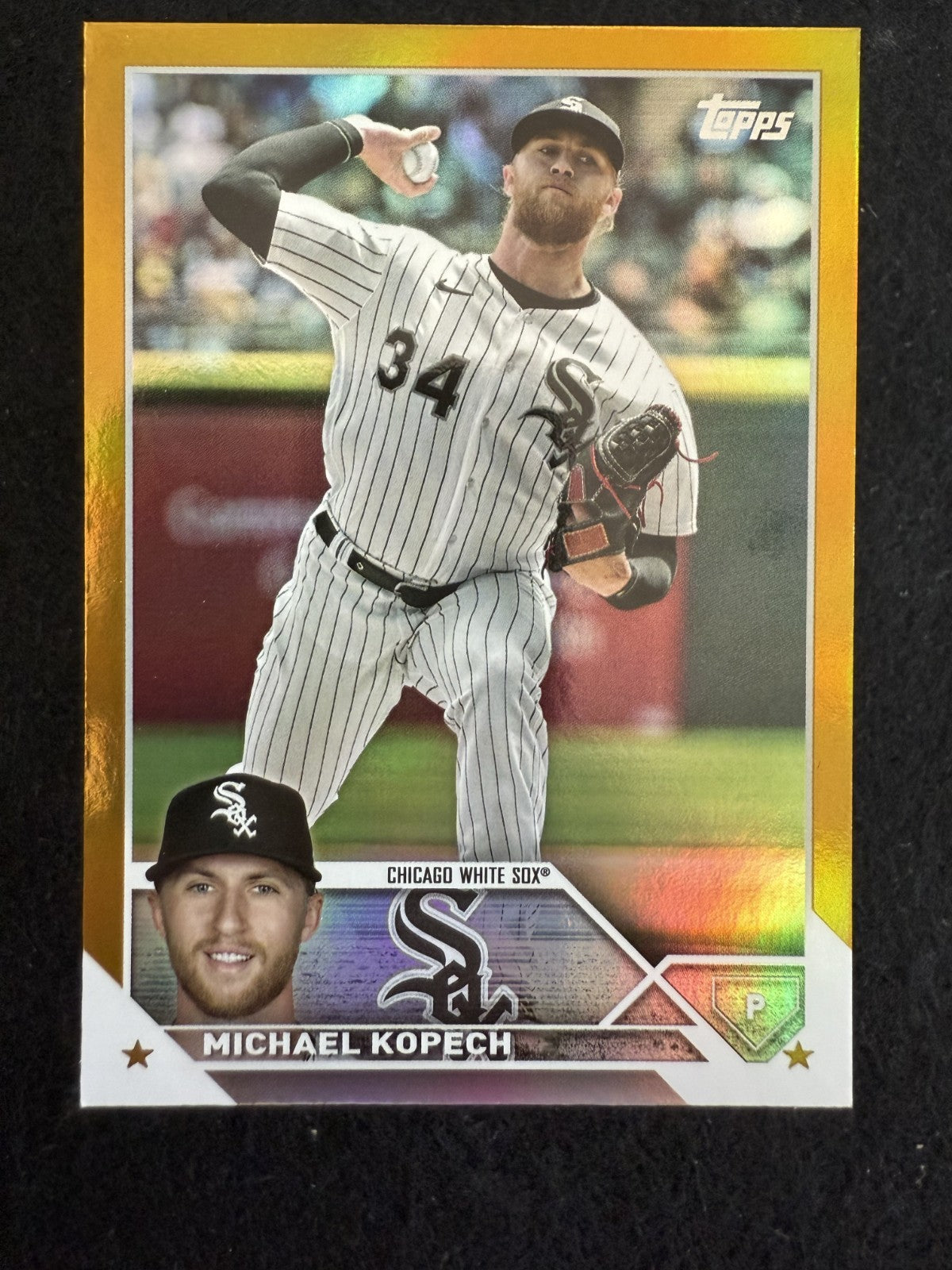 2023 Topps Series 2 Michael Kopech (#585) MINT Gold Foil