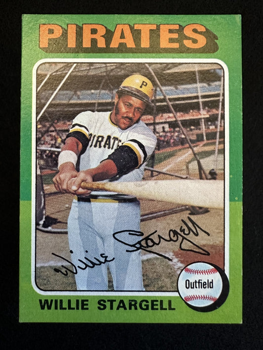 1975 Topps Willie Stargell (#100) NM HOFer, WS Champ, Pirates Great ^GRUMPYBUCK^