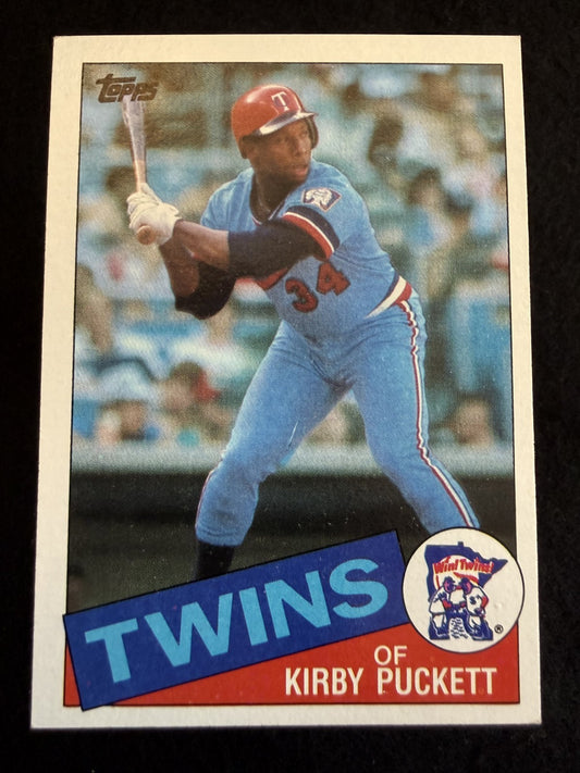 1985 Topps Kirby Puckett (#536) All-Time Twins Great Rookie Card ^GRUMPYBUCK^