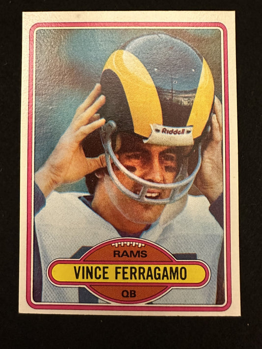 1980 Topps Vince Ferragamo (#239) NM Rams QB, Fresh Pull ^GRUMPYBUCK^