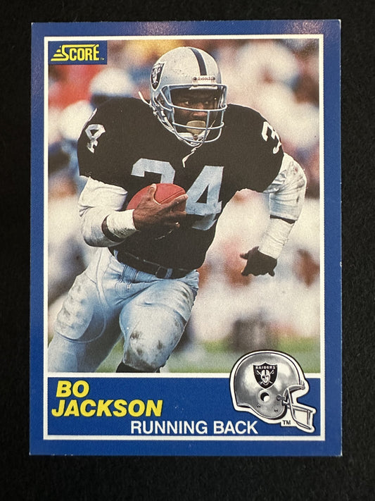1989 Score Bo Jackson (#2) NM Two-Sport Superstar ^GRUMPYBUCK^