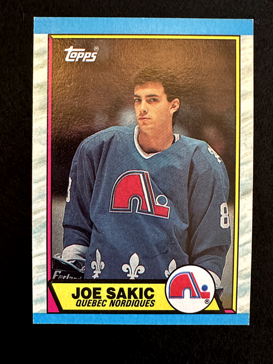 1989-90 Topps Joe Sakic (#113) NM HOFer & Nordiques Great ^GRUMPYBUCK^