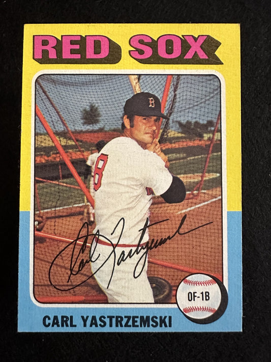 1975 Topps Carl Yastrzemski (#280) EX HOFer, Red Sox Legend ^GRUMPYBUCK^
