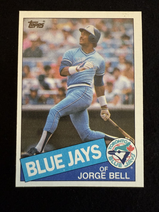 1985 Topps George Bell (#698) NM Blue Jays Slugger ^GRUMPYBUCK^