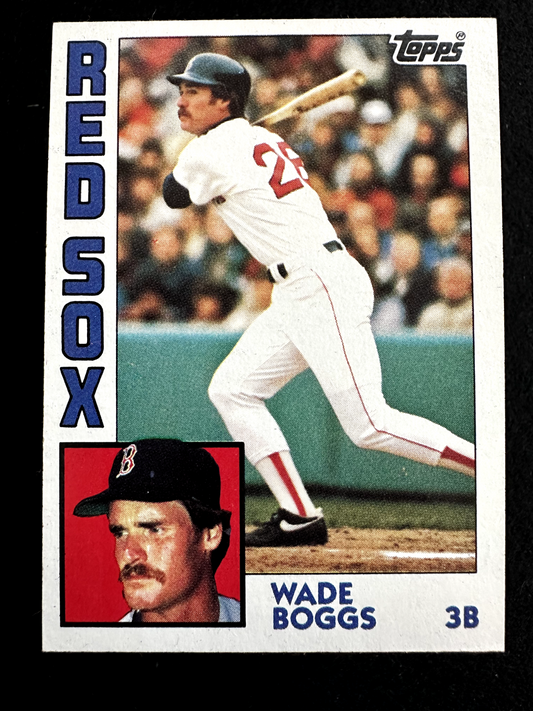 1984 Topps Wade Boggs (#30) NM HOFer, 3,000 Hits, WS Champ ^GRUMPYBUCK^