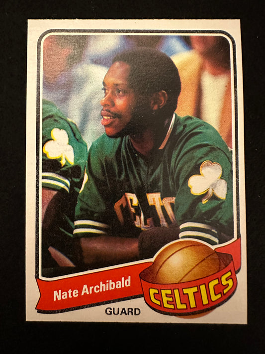 1979-80 Topps Tiny Archibald (#110) NM HOFer, Celtics Floor General ^GRUMPYBUCK^