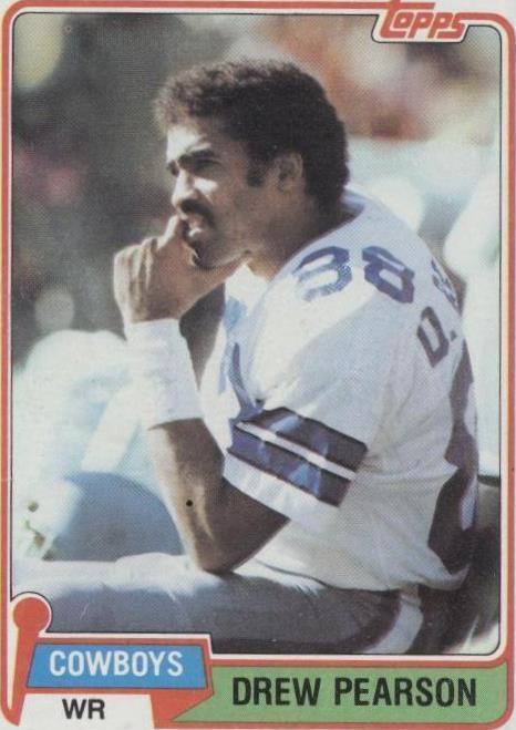 1981 Topps Drew Pearson (#95) NM HOFer, Cowboys Clutch Playmaker ^GRUMPYBUCK^