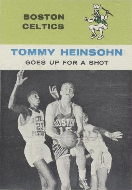 1961-62 Fleer Tom Heinsohn (#54) EX HOFer, NBA Champ & Boston Icon ^GRUMPYBUCK^