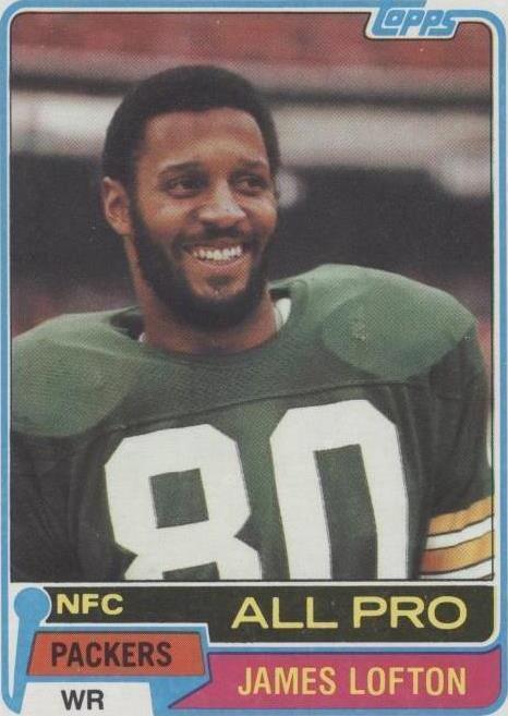 1981 Topps James Lofton (#430) NM HOFer, Packers Deep Threat ^GRUMPYBUCK^