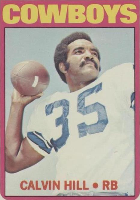 1972 Topps Calvin Hill (#224) EX Pro Bowl RB, Cowboys Power Back ^GRUMPYBUCK^
