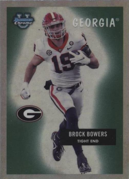 2023 Bowman U Chrome Brock Bowers (#55BF-3) NM Rookie Card ^GRUMPYBUCK^