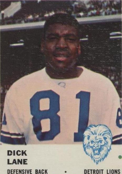 1961 Fleer Dick Lane (#84) EX HOFer, “Night Train” Cornerback ^GRUMPYBUCK^