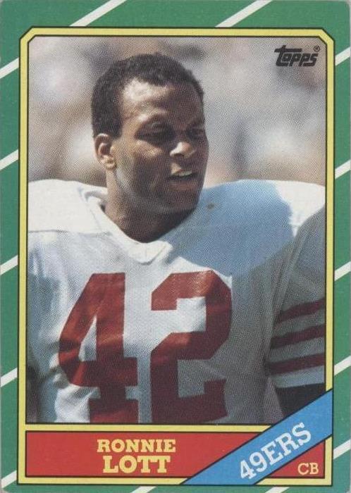 1986 Topps Ronnie Lott (#168 D) NM HOFer, 49ers Legend ^GRUMPYBUCK^*