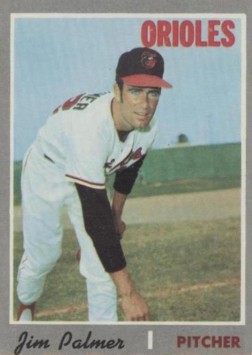 1970 Topps Jim Palmer (#449) NM HOFer, Orioles Ace ^GRUMPYBUCK^