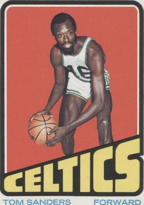1972–73 Topps Tom Sanders (#74) MT, Beautiful Card, Celtics Great ^GRUMPYBUCK^