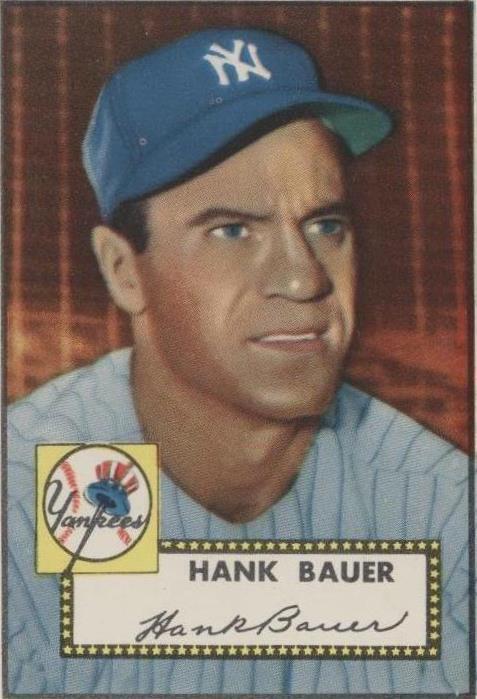 1952 Topps Hank Bauer (#215) Wow! Amazing Condition, Classic Set ^GRUMPYBUCK^