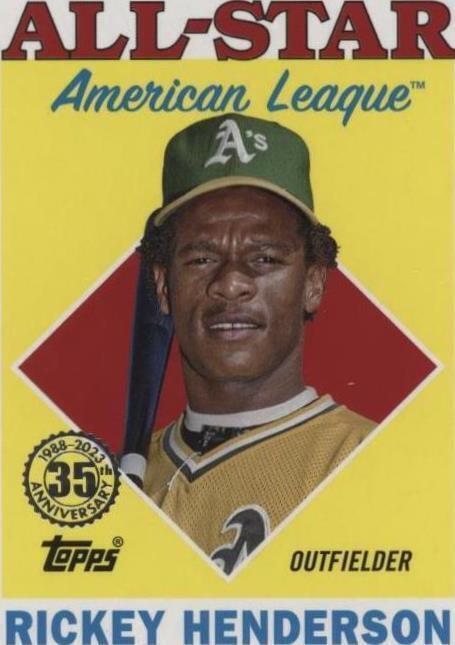 2023 Topps Series 2 Rickey Henderson (#88AS-32) MINT All-Star ^GRUMPYBUCK^