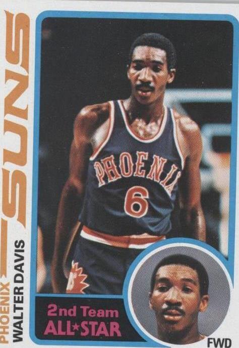 1978-79 Topps Walter Davis (#10) NM Rookie Card, Smooth Scorer ^GRUMPYBUCK^