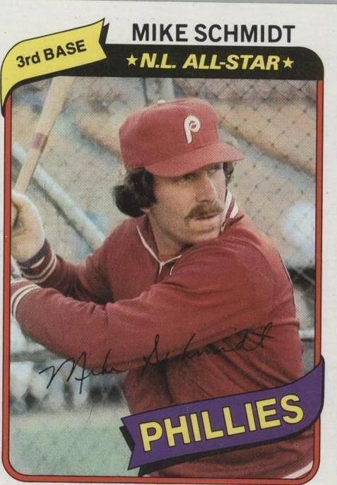 1980 Topps Mike Schmidt (#270) NM HOFer, Phillies Legend ^GRUMPYBUCK^