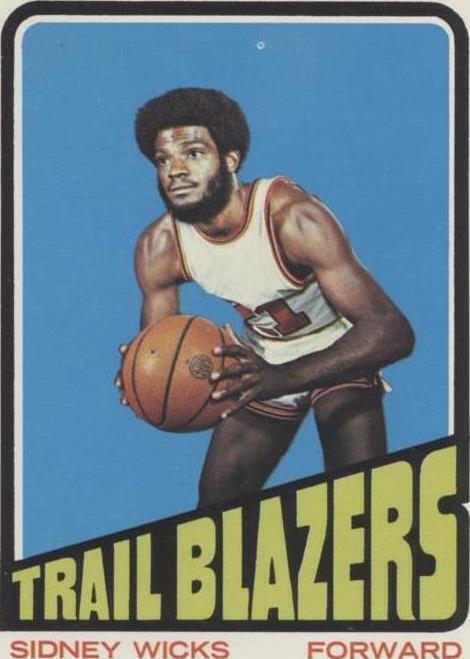 1972–73 Topps Sidney Wicks (#20) NM Rookie Card, Blazers Standout ^GRUMPYBUCK^