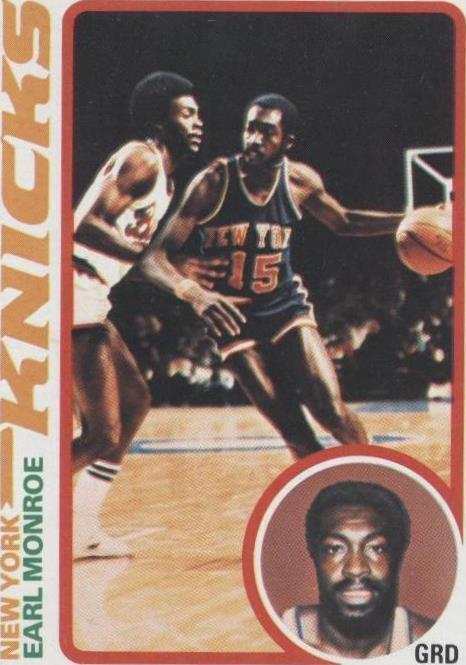 1978-79 Topps Earl Monroe (#45) NM HOFer, Knicks Icon ^GRUMPYBUCK^
