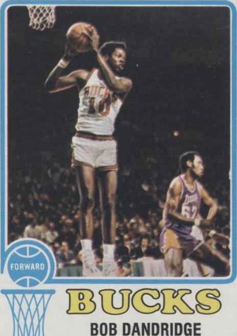 1973-74 Topps Bob Dandridge (#33) VG HOFer, Bucks Champion ^GRUMPYBUCK^