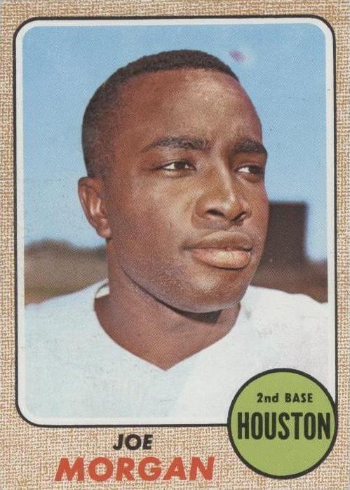 1968 Topps Joe Morgan (#144) NM HOFer, Reds Great ^GRUMPYBUCK^
