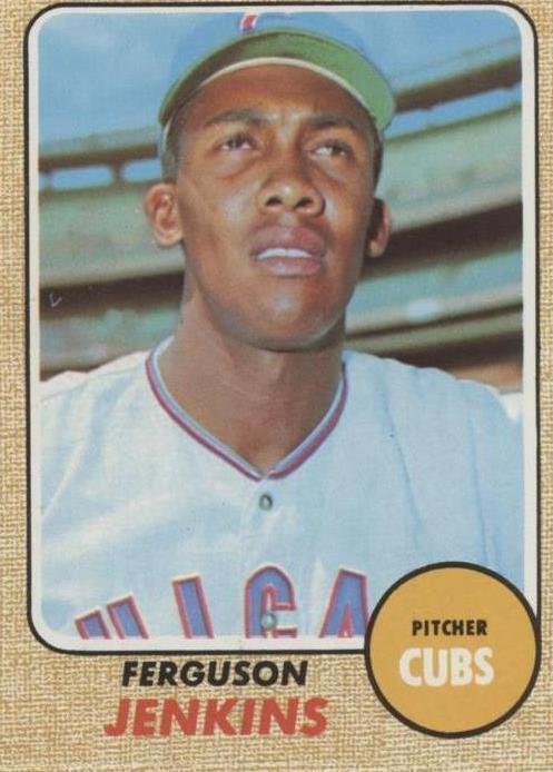 1968 Topps Fergie Jenkins (#410) EX HOFer, Ace, Cubs Legend ^GRUMPYBUCK^
