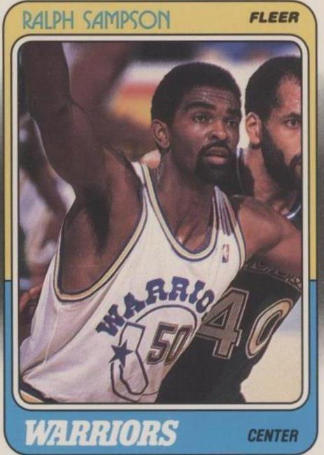 1988–89 Fleer Ralph Sampson (#49) NM HOF, Dominant Big Man ^GRUMPYBUCK^