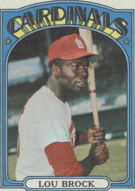 1972 Topps Lou Brock (#200) EX All-Time Cardinals Great ^GRUMPYBUCK^