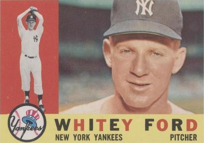 1960 Topps Whitey Ford (#35) EX HOFer, Yankees Great ^GRUMPYBUCK^