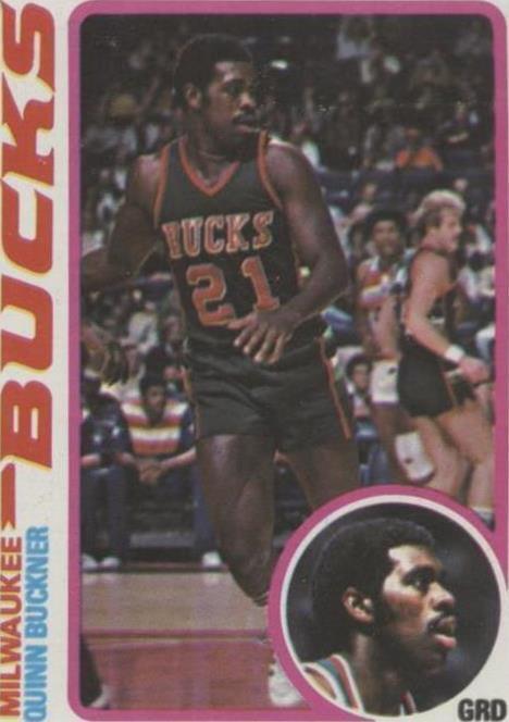 1978–79 Topps Quinn Buckner (#29) EX Rookie Card, Celtics/Bucks ^GRUMPYBUCK^