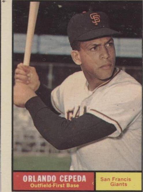 1961 Topps Orlando Cepeda (#435) EX HOFer, Giants RBI Machine ^GRUMPYBUCK^