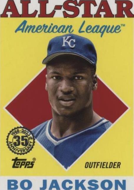 2023 Topps Series 2 Bo Jackson (#88AS-20) MINT 1988 All-Star Insert ^GRUMPYBUCK^