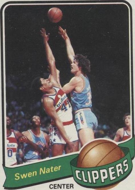 1979-80 Topps Swen Nater (#109) NM ABA Champ, Rebounding Machine ^GRUMPYBUCK^