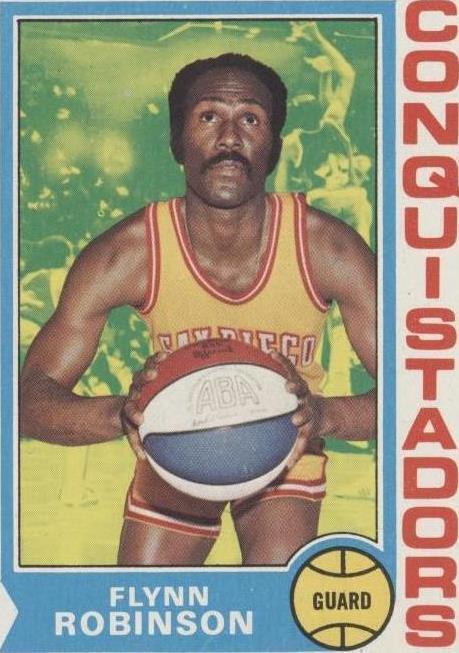 1974-75 Topps Flynn Robinson (#197) EX Instant Point, Lakers Champ ^GRUMPYBUCK^