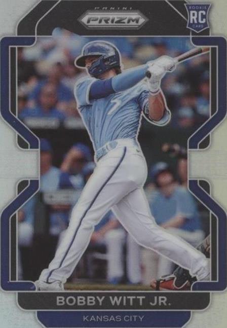 2022 Panini Prizm Bobby Witt Jr. (#33) NM Silver Prizm, Rookie Card ^GRUMPYBUCK^