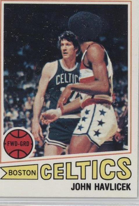 1977-78 Topps John Havlicek (#70) NM White Back Celtics Legend ^GRUMPYBUCK^