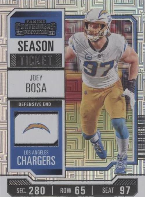 2023 Panini Contenders Joey Bosa (#58) MINT Season Ticket ^GRUMPYBUCK^