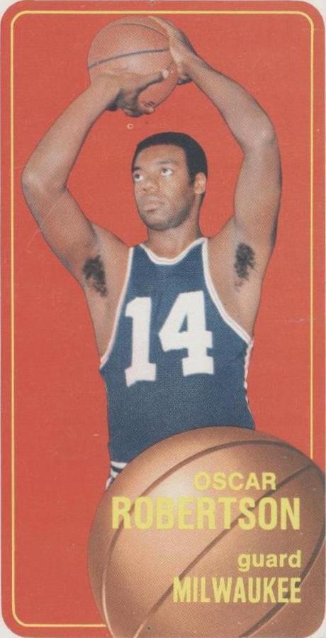 1970-71 Topps Oscar Robertson (#100) EX HOFer, Triple-Double Great ^GRUMPYBUCK^
