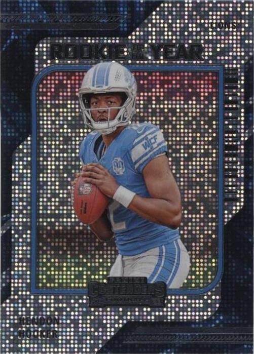 2023 Panini Contenders Hendon Hooker (#8) MINT Rookie of Year RC ^GRUMPYBUCK^