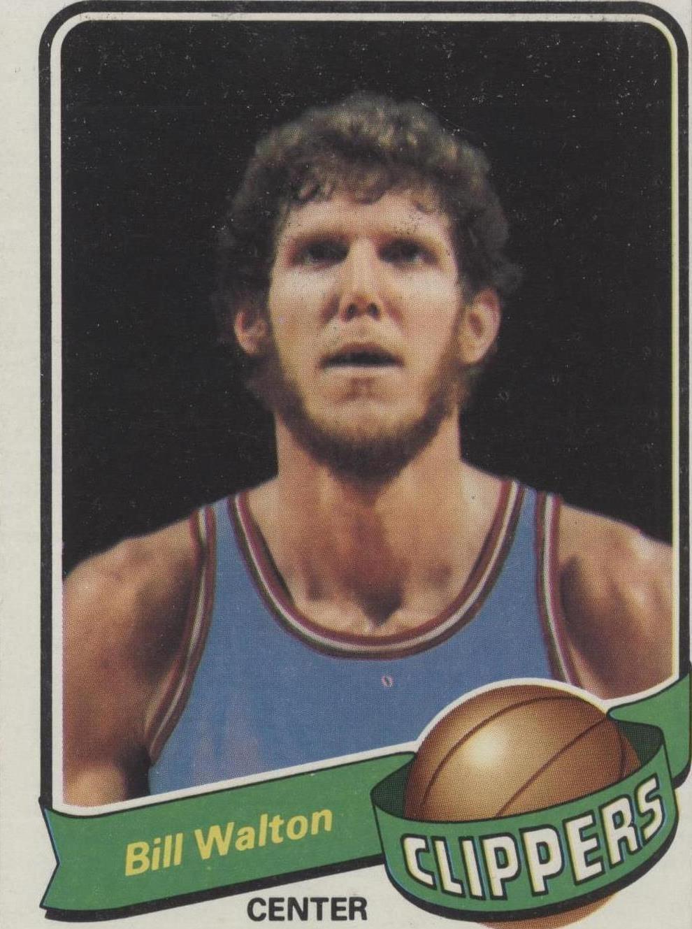 1979-80 Topps Bill Walton (#45) EX HOFer, Blazers Champion ^GRUMPYBUCK^