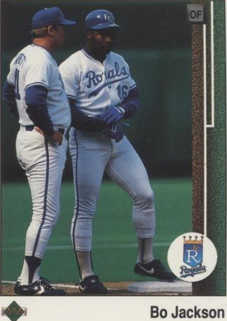 1989 Upper Deck Bo Jackson (#221) NM Two-Sport Icon, Royals Star ^GRUMPYBUCK^