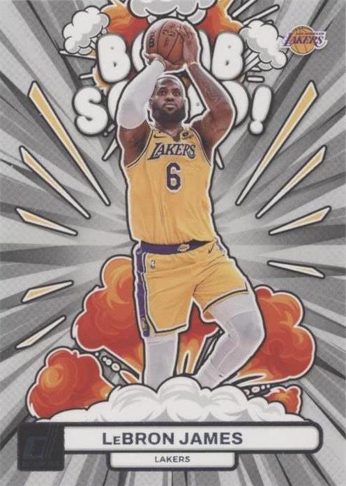 2023-24 Panini LeBron James Bomb Squad (#7) Cosmic Grading 10 ^GRUMPYBUCK^